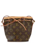 Louis Vuitton Pre-Owned 2019 Nano Noé bucket bag - Brown