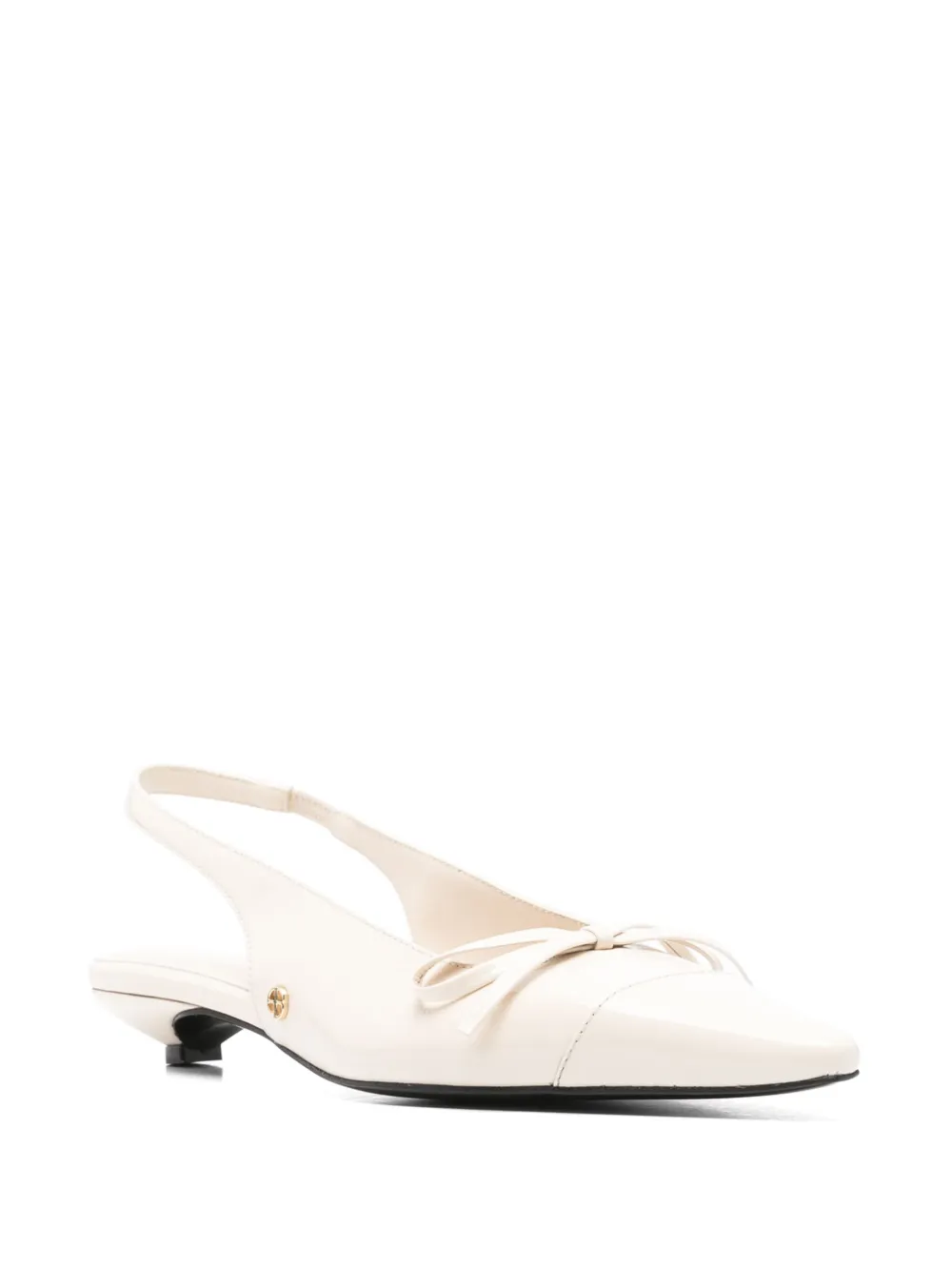 ANINE BING Zoey slingback pumps - Beige