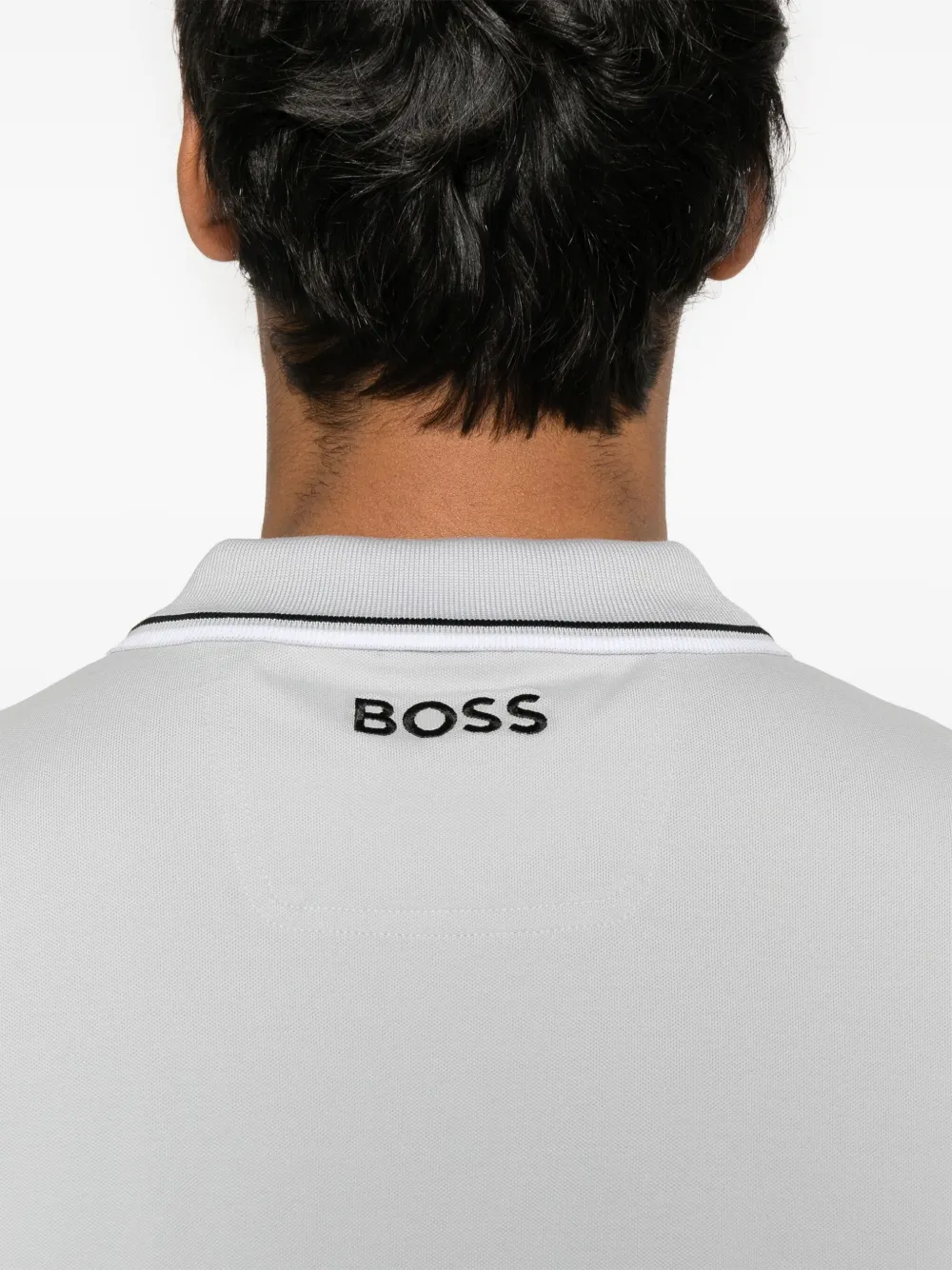BOSS Poloshirt Grijs
