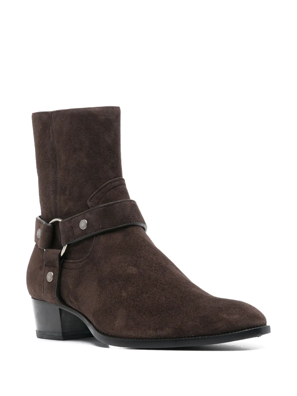 Saint Laurent 40mm Wyatt boots | Biker Boots | Image 2