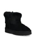 Patrizia Pepe girl faux-fur trim boots - Black