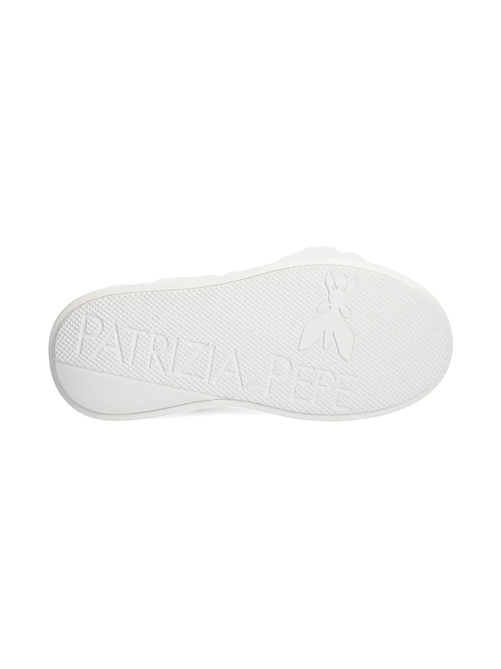 Patrizia Pepe girl logo-plaque sneakers Black