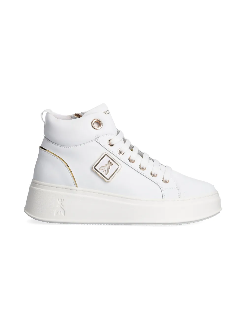 Patrizia Pepe girl logo-plaque sneakers Black