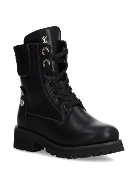 Patrizia Pepe girl botines de piel  con paneles