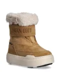 Moon Boot Kids shearling boots - Brown