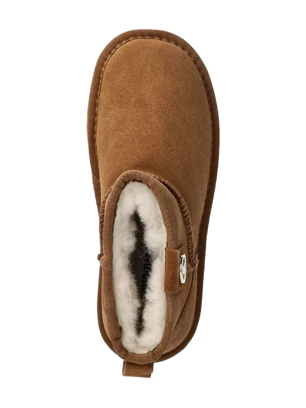 Patrizia Pepe Girl Stivali In Pelle Scamosciata Marrone