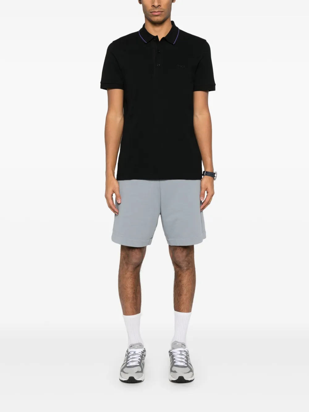 BOSS Paule 4 polo shirt - Zwart