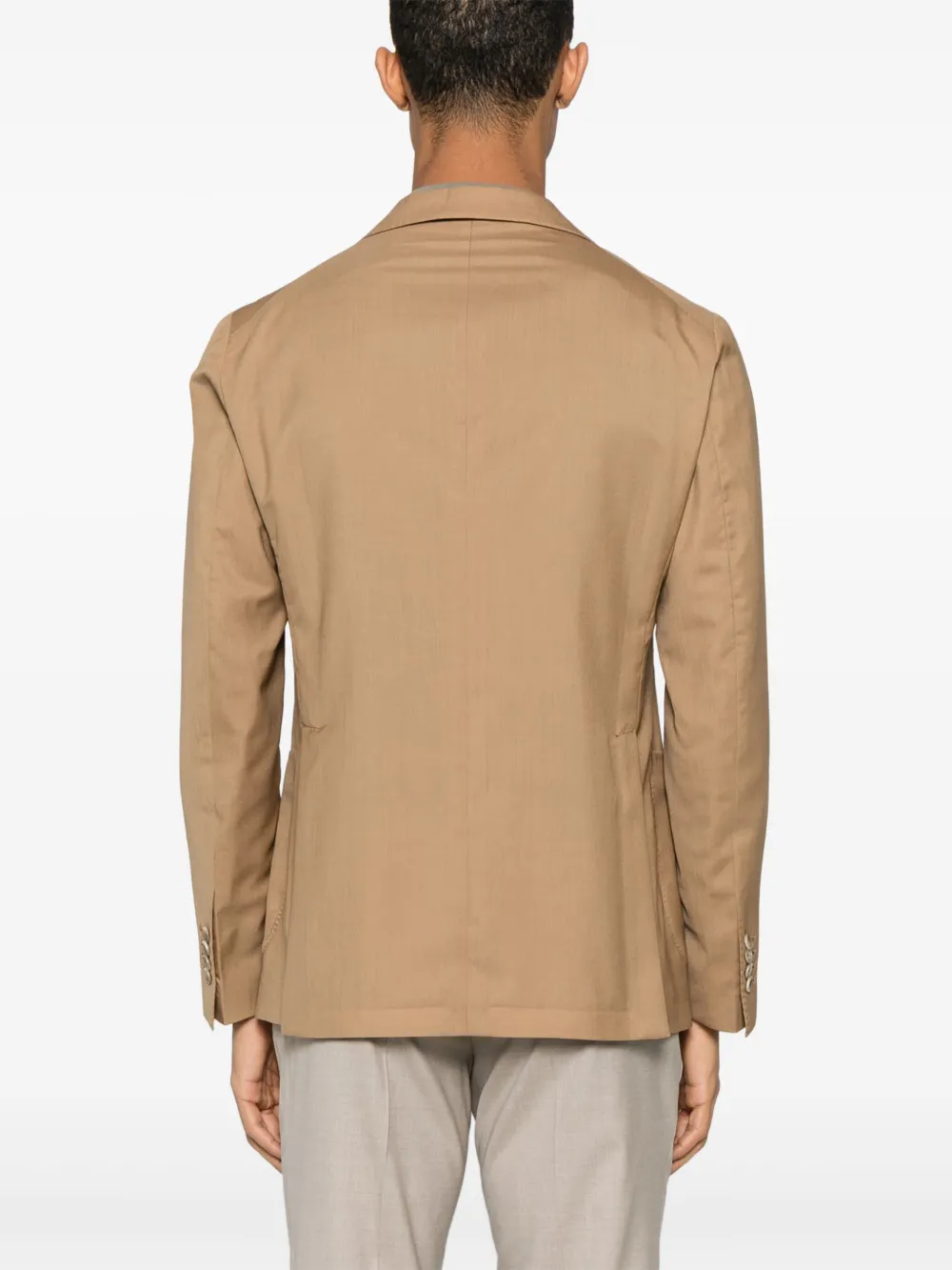 Tagliatore Blazer met broche Bruin