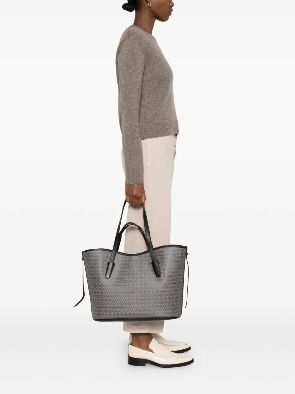 Coccinelle Never Without Bag grote shopper - Grijs