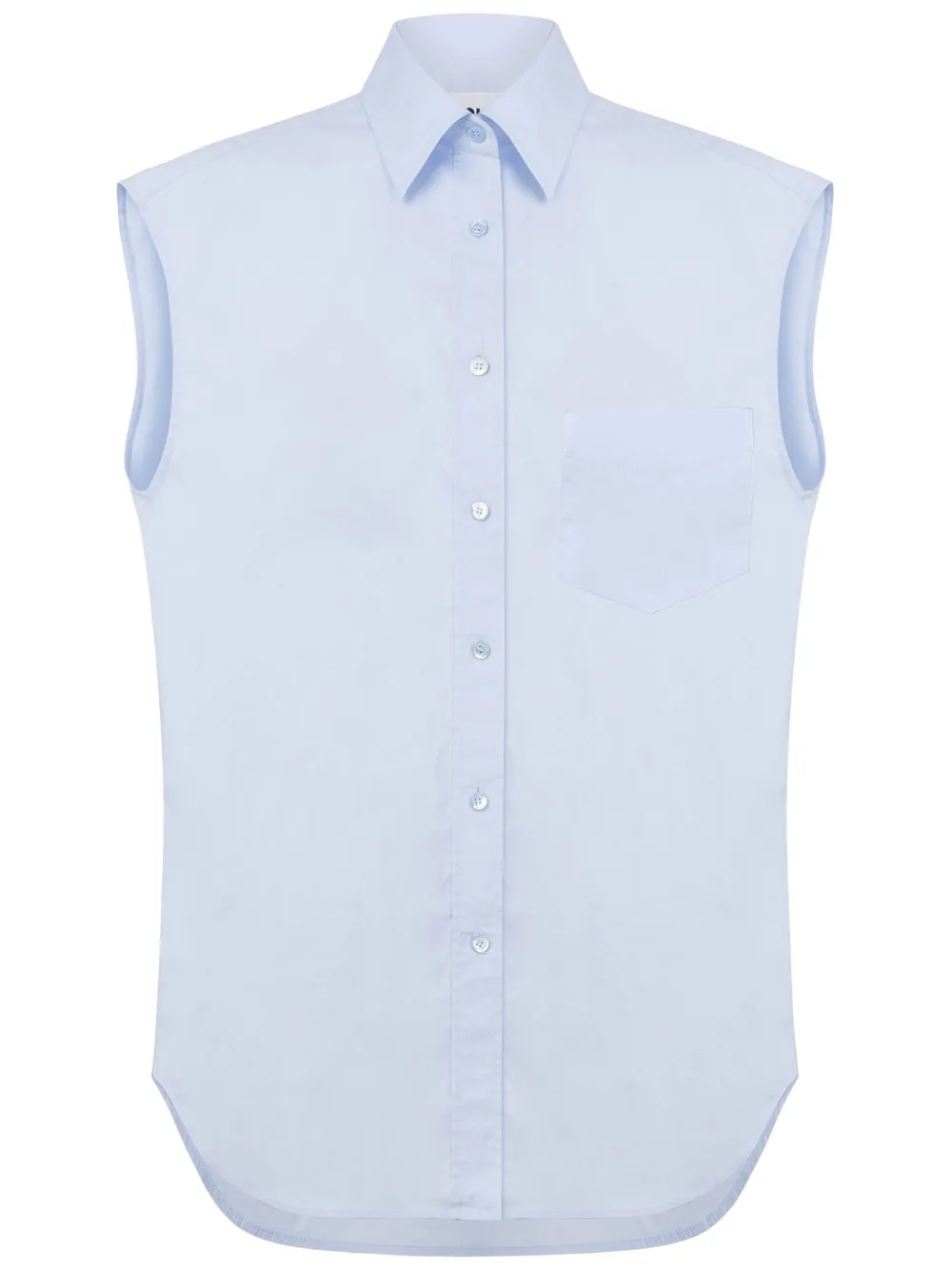Moschino sleeveless shirt | Blue | Image 1
