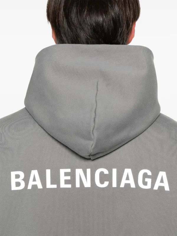 Balenciaga ロゴ パーカー | グレー | FARFETCH JP