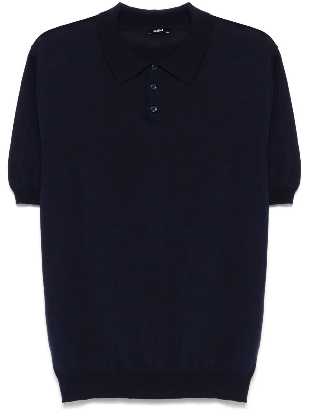 knit polo shirt