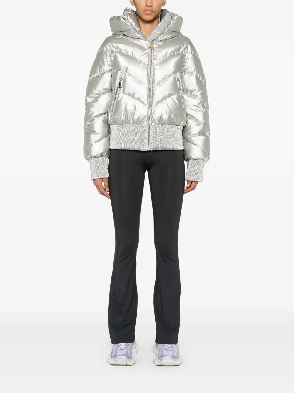 Shop Calvin Klein Flared Leggings In Black