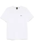 BOSS logo-tape T-shirt - White