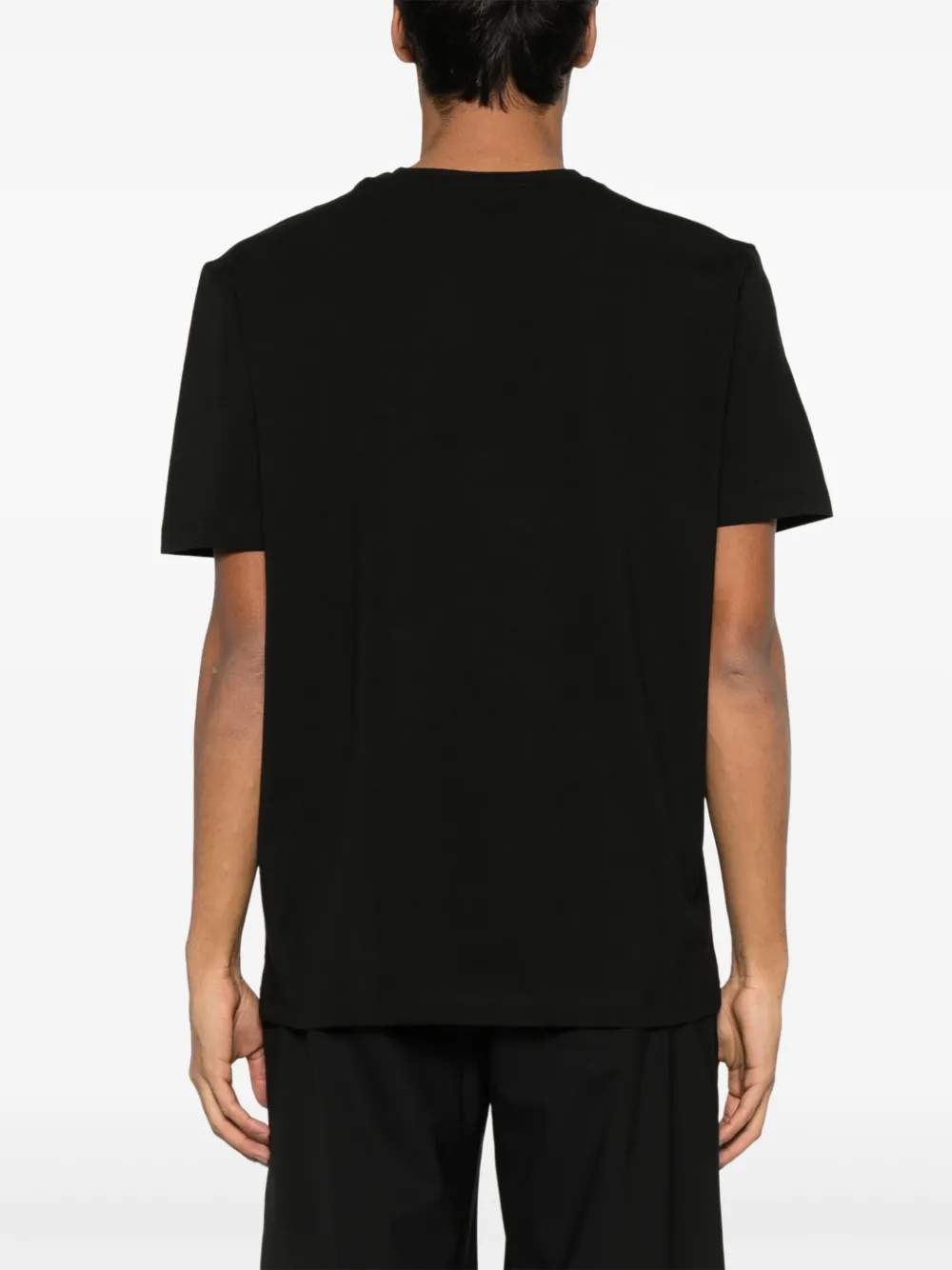 BOSS T-shirt met logoprint Zwart