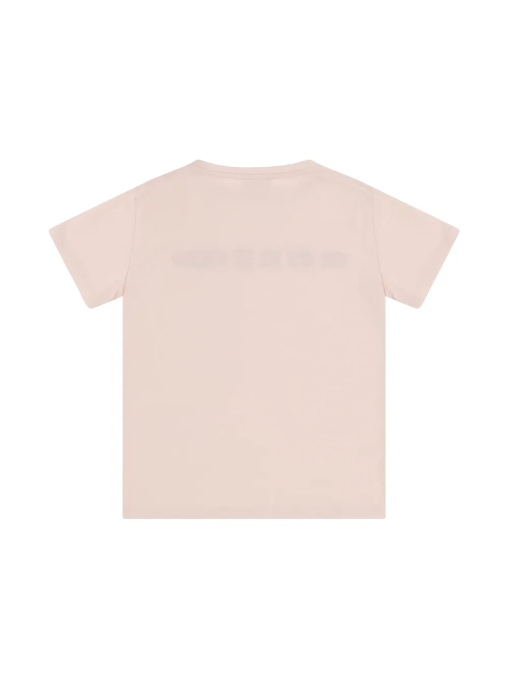 Gucci Kids T-shirt met logoprint - Roze