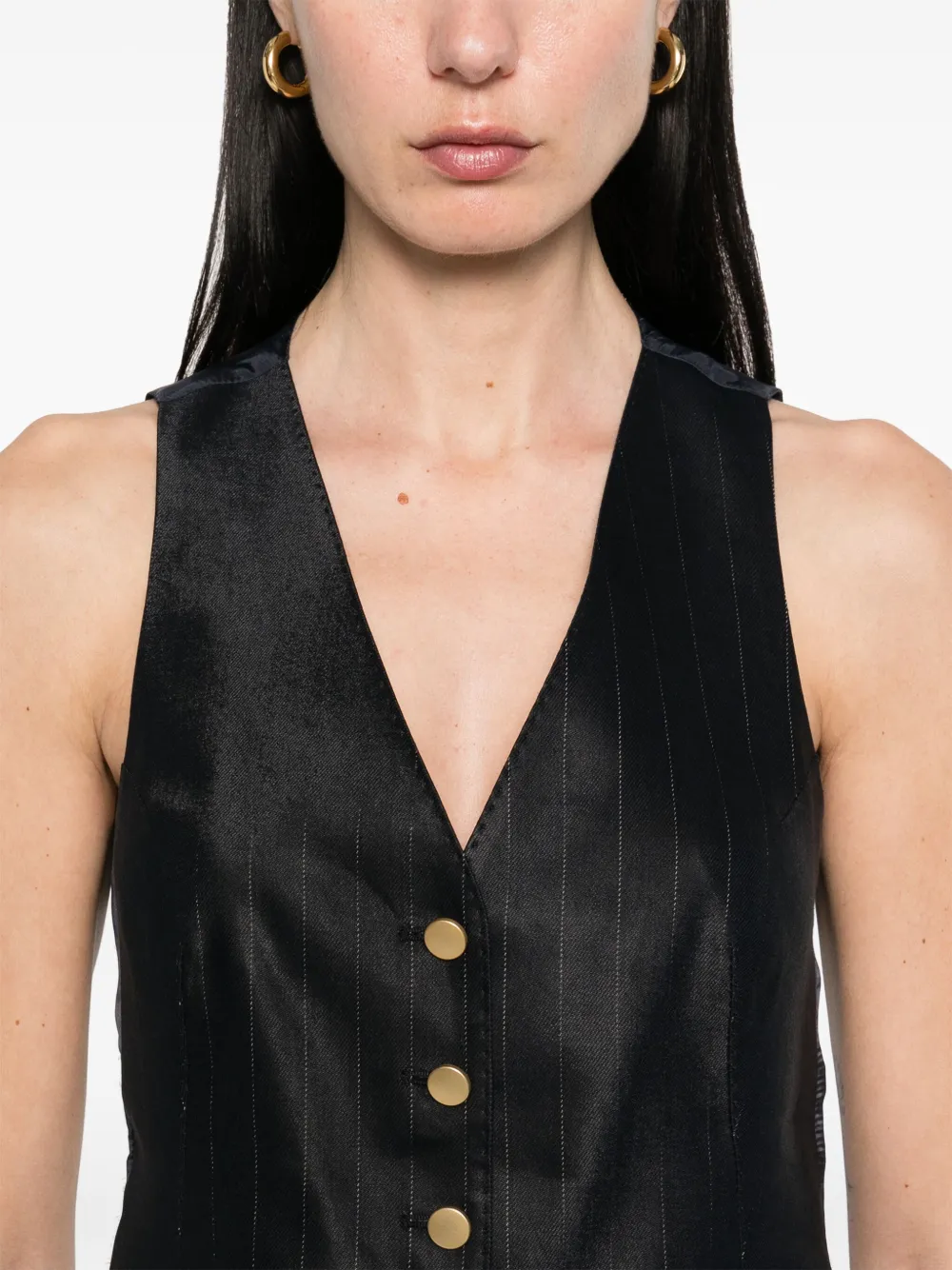 Tagliatore Giselle gilet Blauw