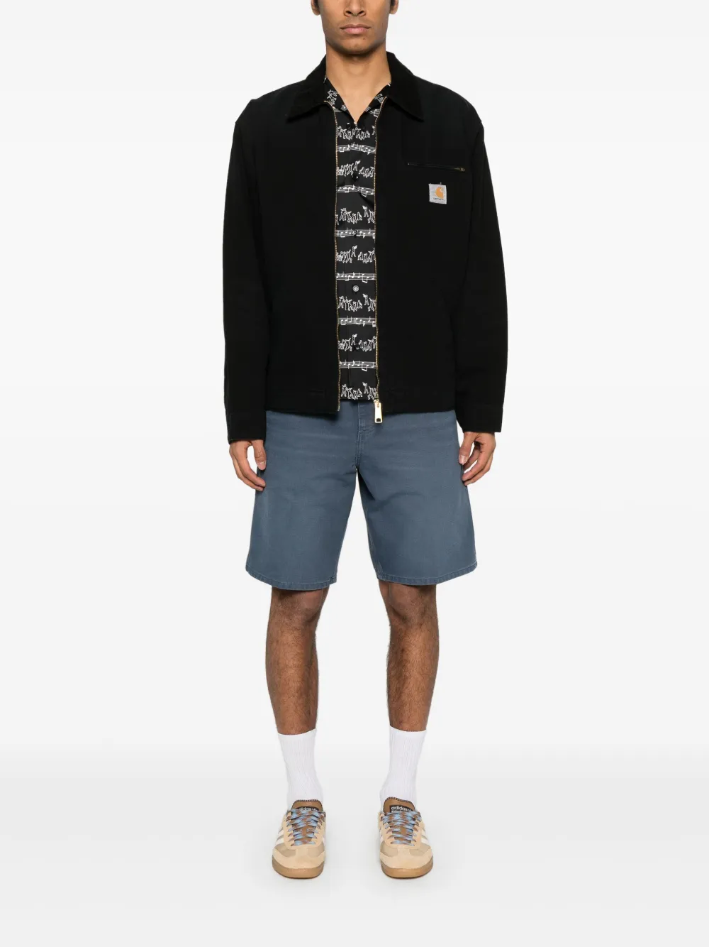 carharttwip Carhartt WIP Single Knee shorts - Blauw