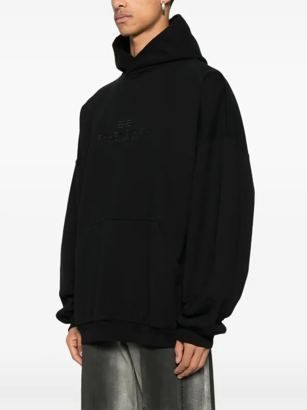 Balenciaga Garderobe Hoodie | Black | FARFETCH
