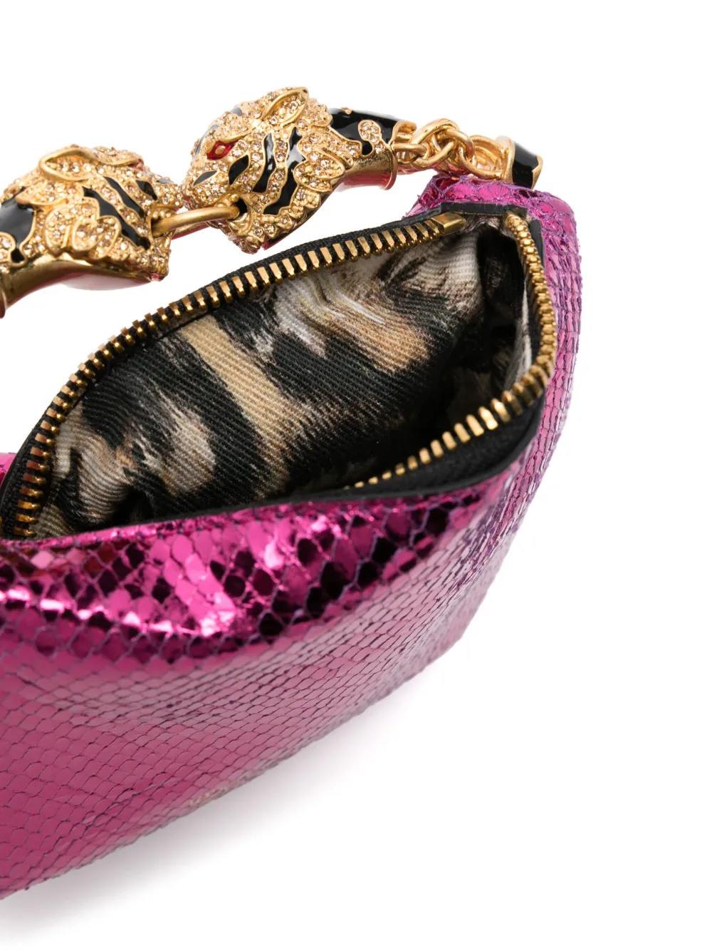Roberto Cavalli Roar kleine tas Roze