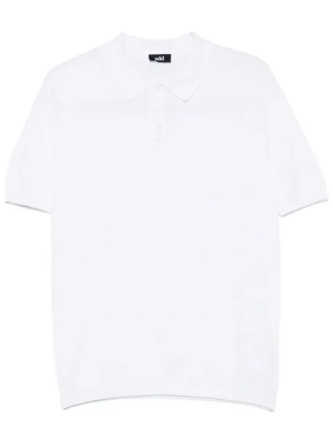 Add knit polo shirt 