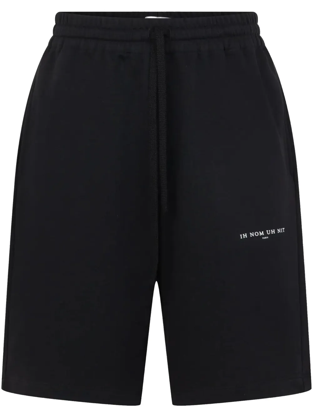 logo-print track shorts