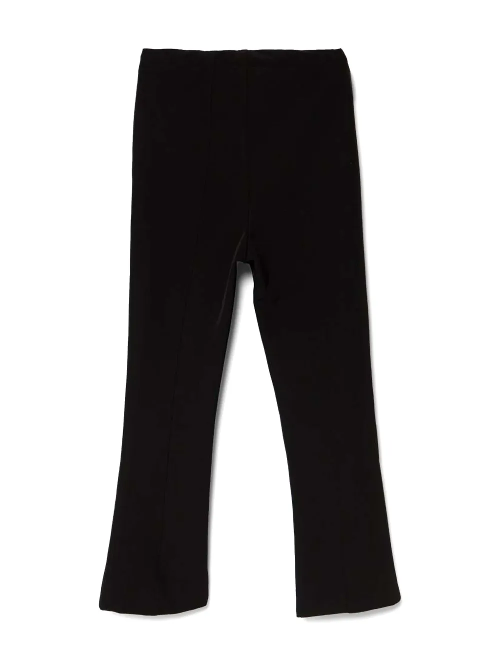 Pinko Kids logo-strap trousers - Zwart