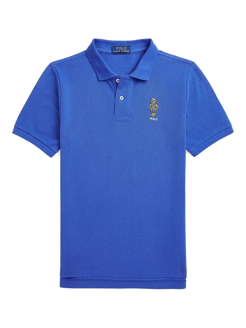 POLO RALPH LAUREN KIDS Poloshirt met borduurwerk Blauw
