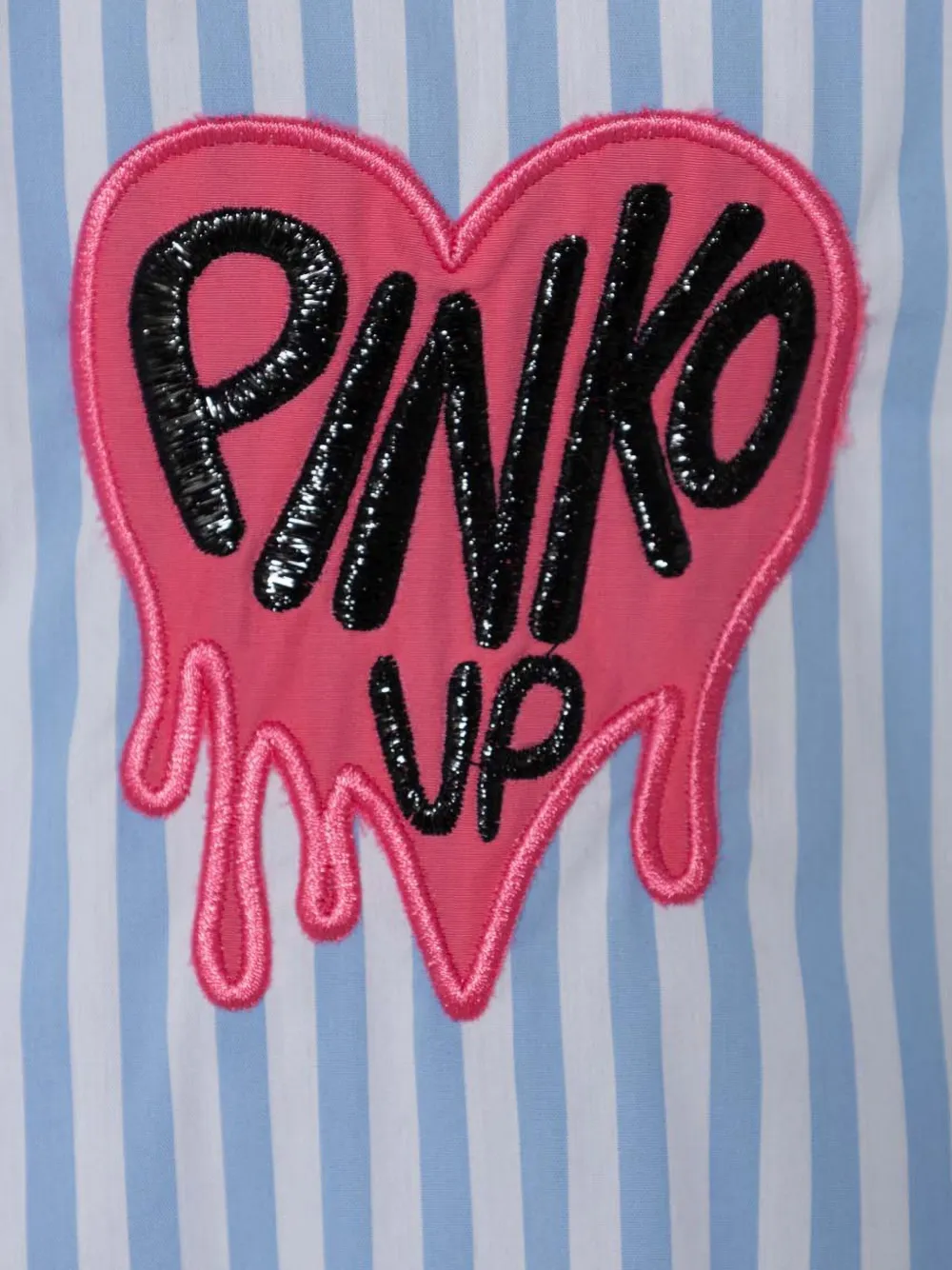 Pinko Kids Gestreept shirt Blauw