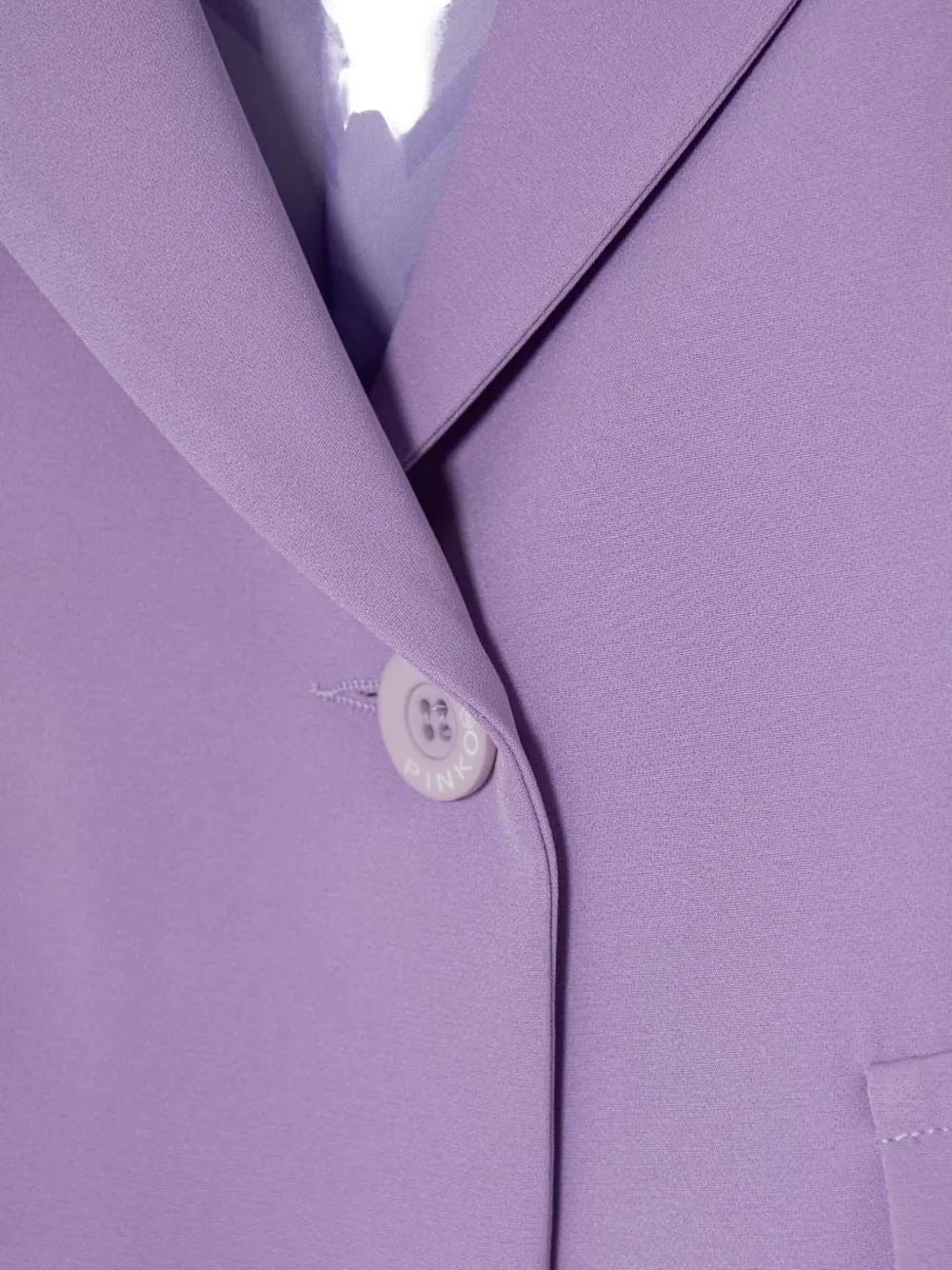 Pinko Kids Blazer met enkele rij knopen Paars