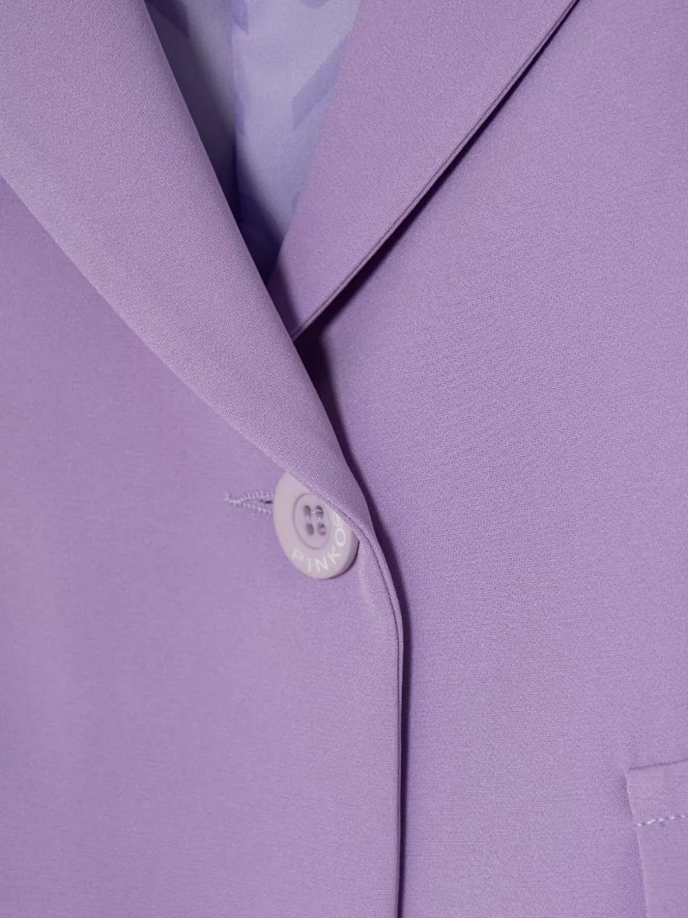  Pinko Kids Dingle-breasted Blazer - Purple 