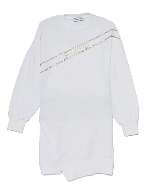 Pinko Kids crystal-embellished dress