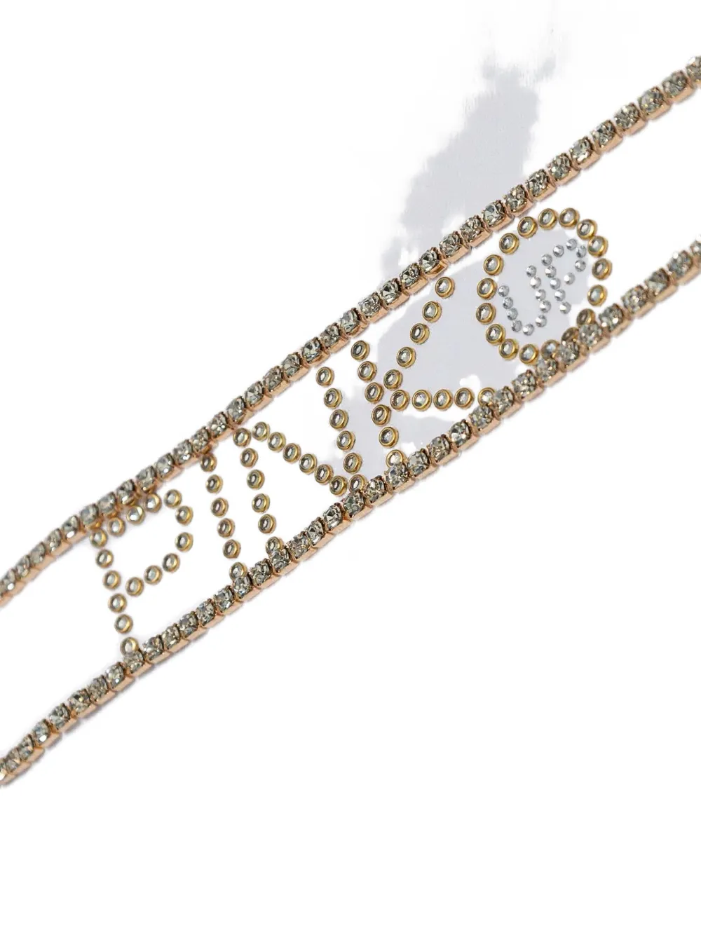 Pinko Kids Jurk verfraaid met kristallen Wit