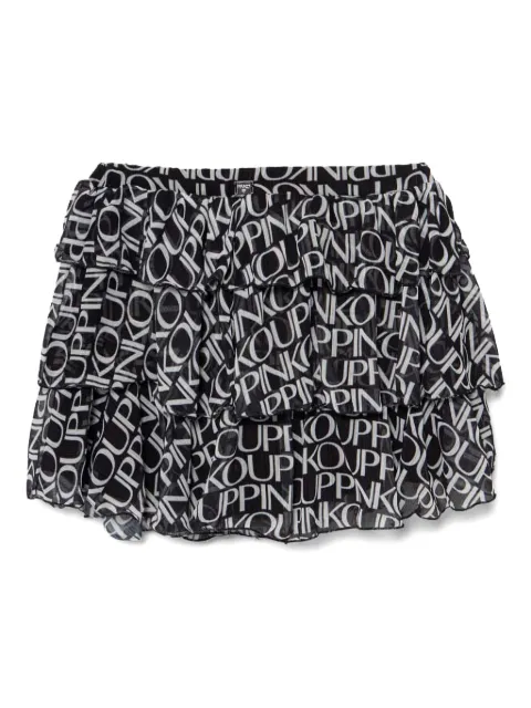 Pinko Kids falda con logo estampado