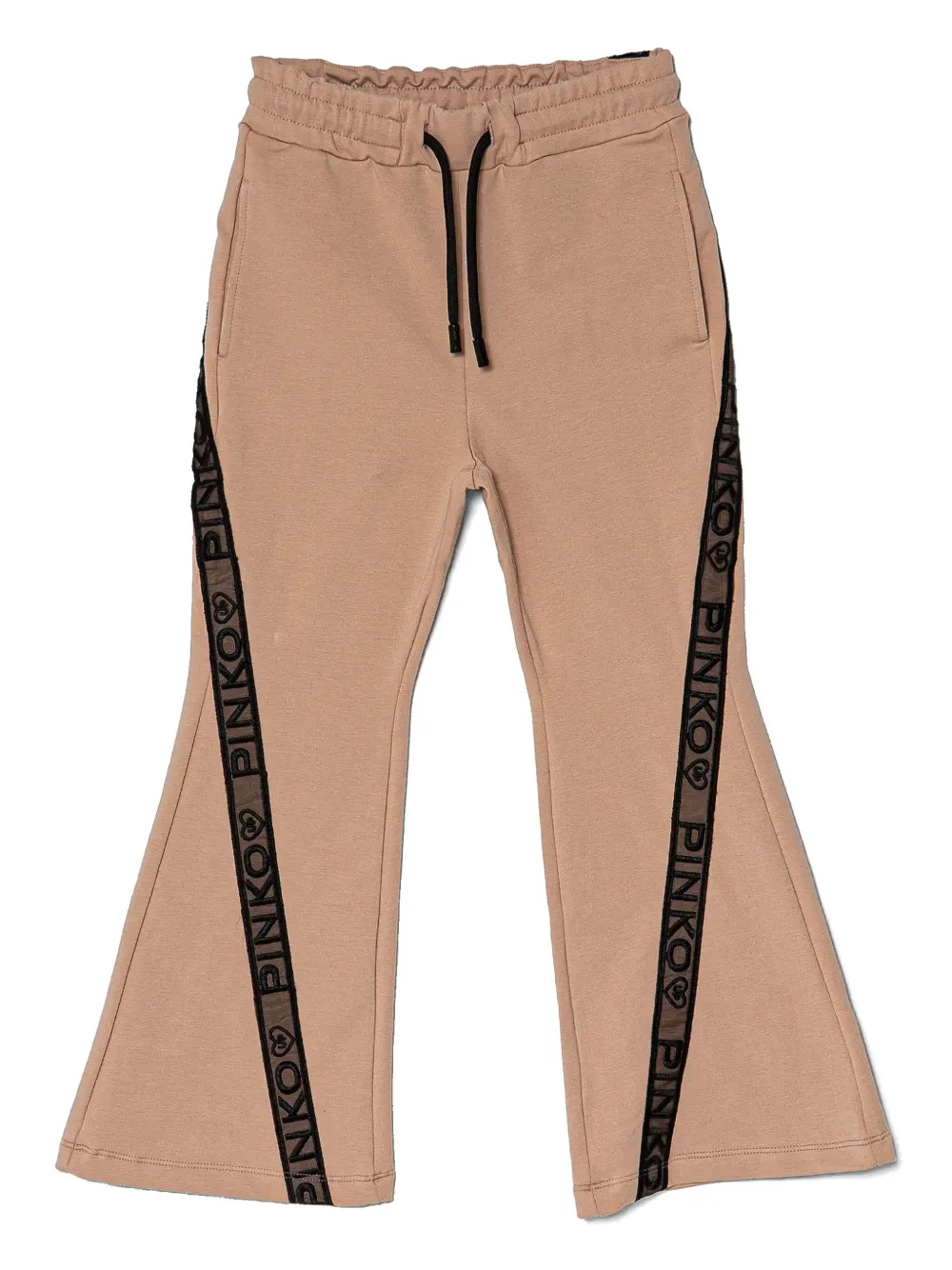 Pinko Kids Trainingsbroek met logoprint Beige