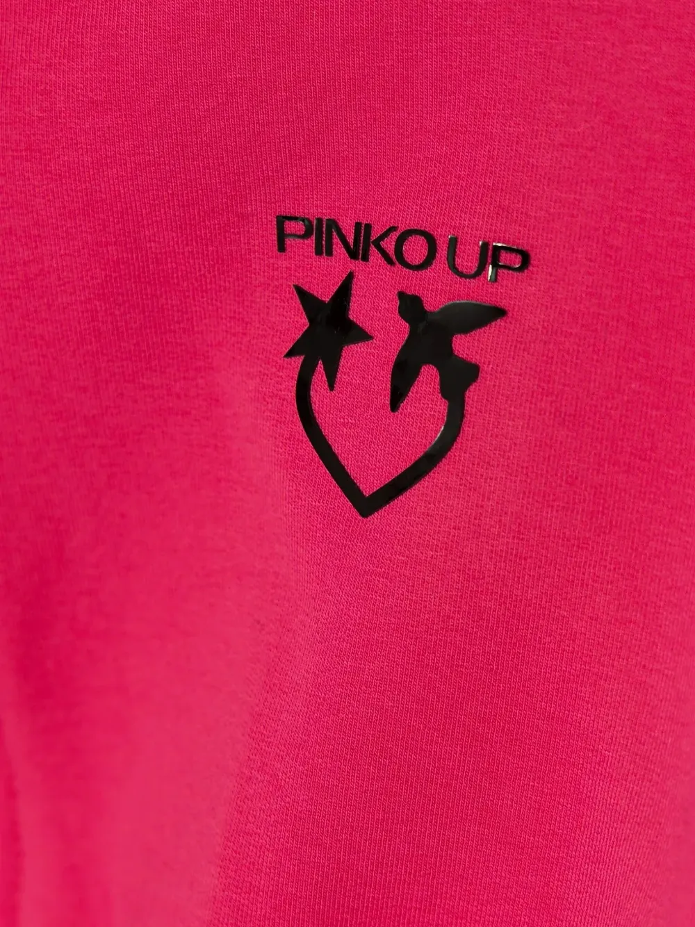 Pinko Kids Hoodie met Love Birds-applicatie Roze