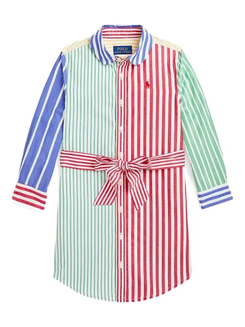 POLO RALPH LAUREN KIDS striped cotton dress