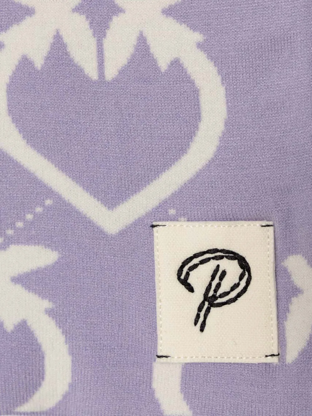 Pinko Kids Rok met logoprint Paars