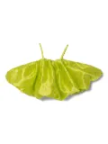 Pinko Kids taffeta blouse - Green