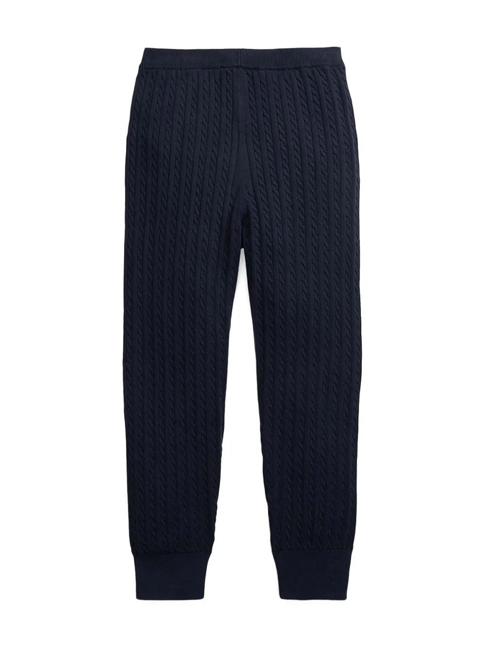 POLO RALPH LAUREN KIDS Kabelgebreide broek - Blauw