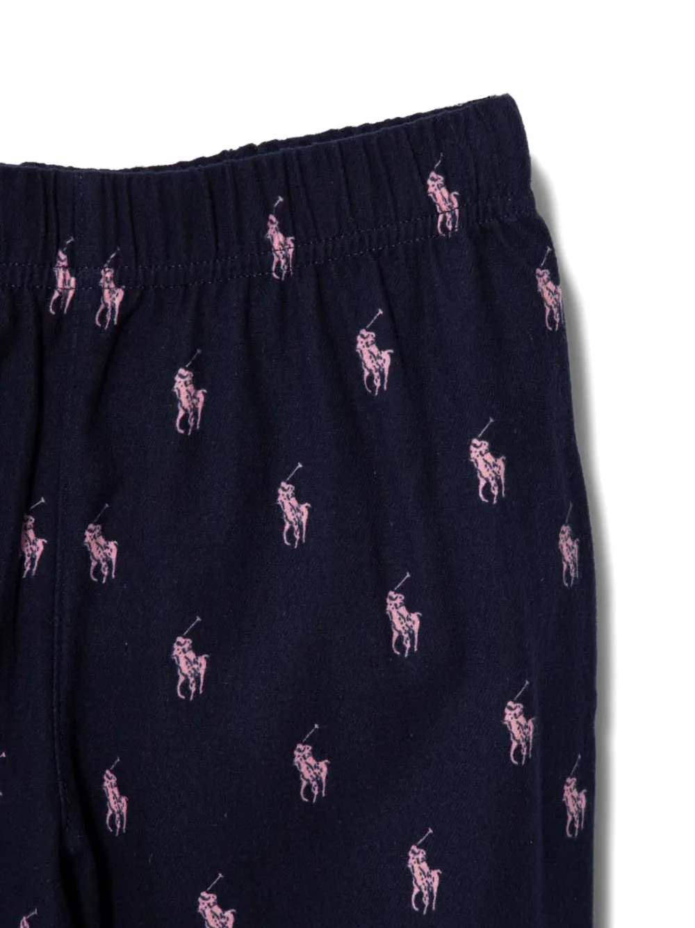 POLO RALPH LAUREN KIDS Pyjama met Polo Pony-print Blauw