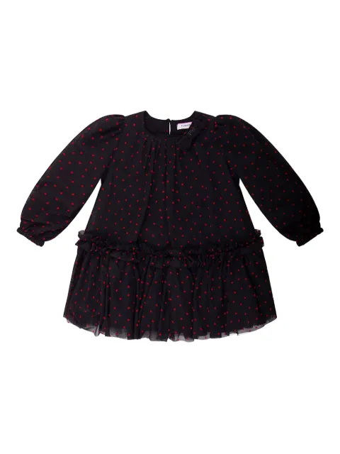 Pinko Kids polka-dot tulle dress