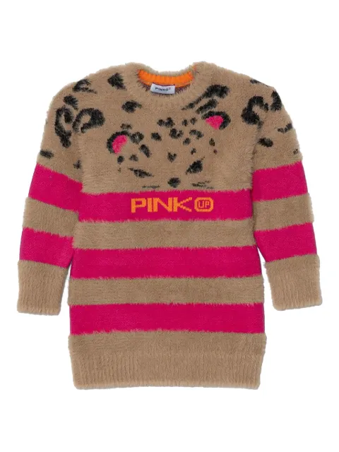 Pinko Kids فستان بأكمام طويلة