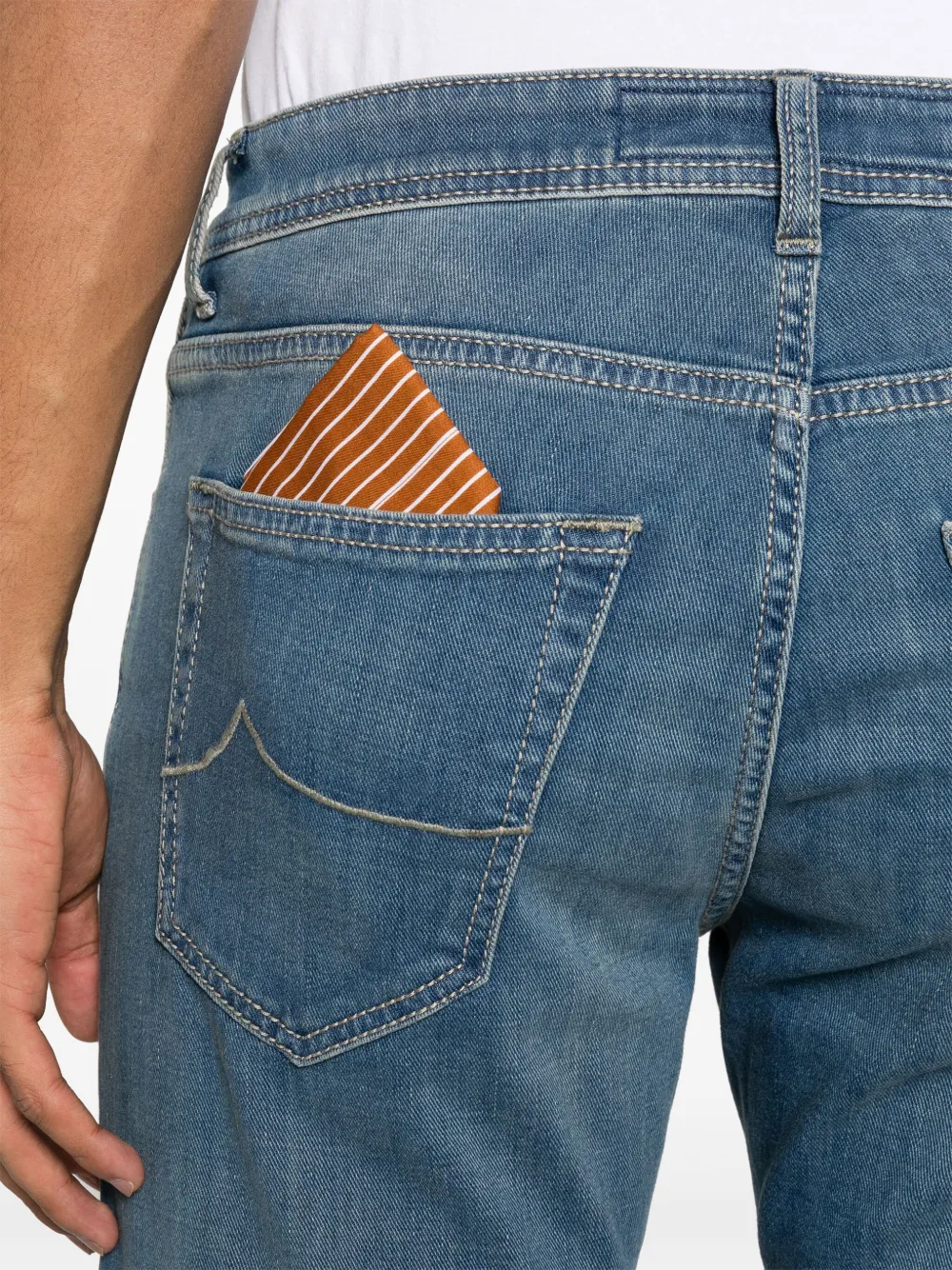 Jacob Cohën Bard slim-fit jeans Blauw