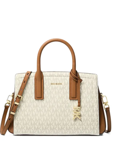 Michael Michael Kors Laila Small Signature Logo Satchel