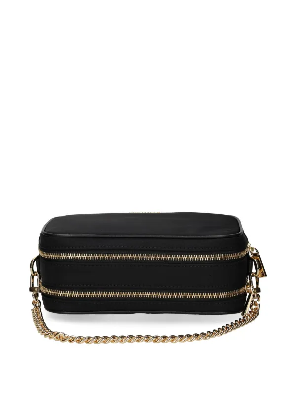 Michael Michael Kors logo-lettering Crossbody Bag | Black | FARFETCH