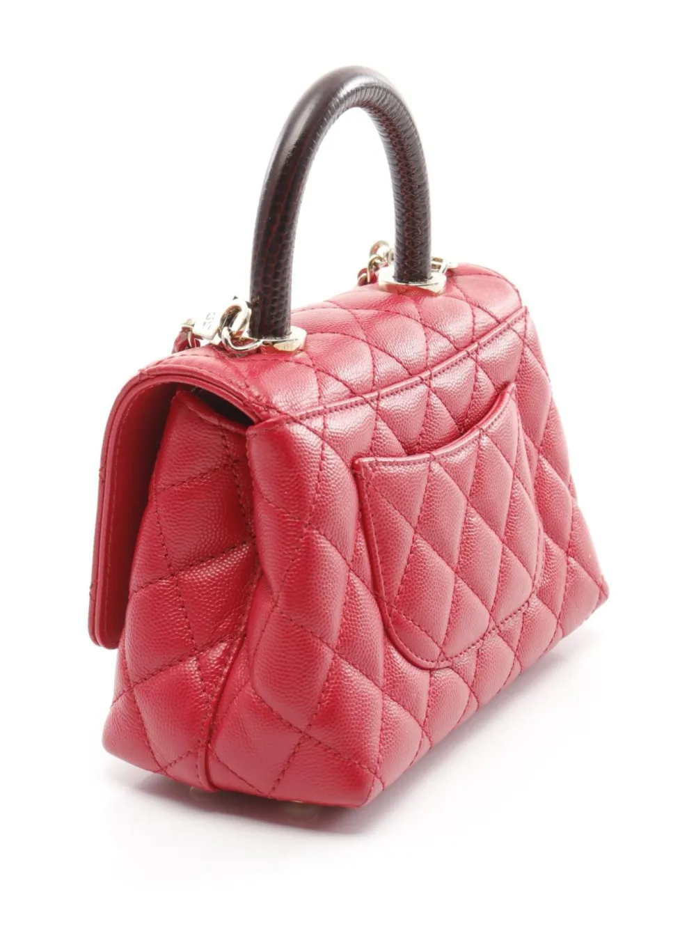 CHANEL Pre-Owned 2021 Coco Handle handbag - Rood