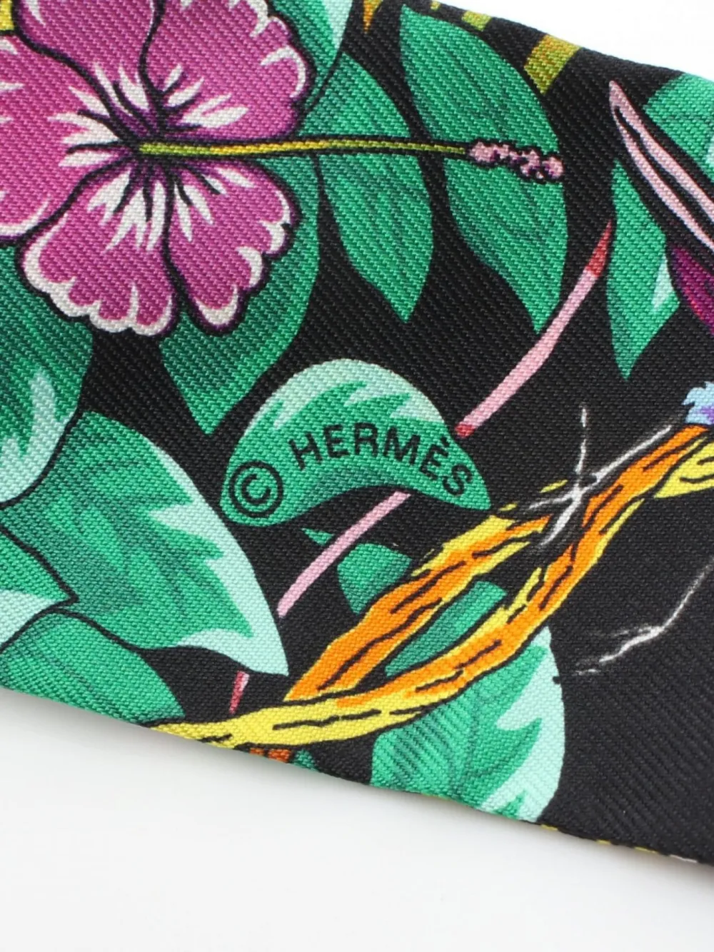 Hermès Pre-Owned 2010s silk scarf - Zwart