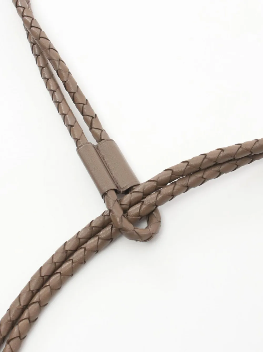 Hermès Pre-Owned 2011 tassel leather belt - Bruin