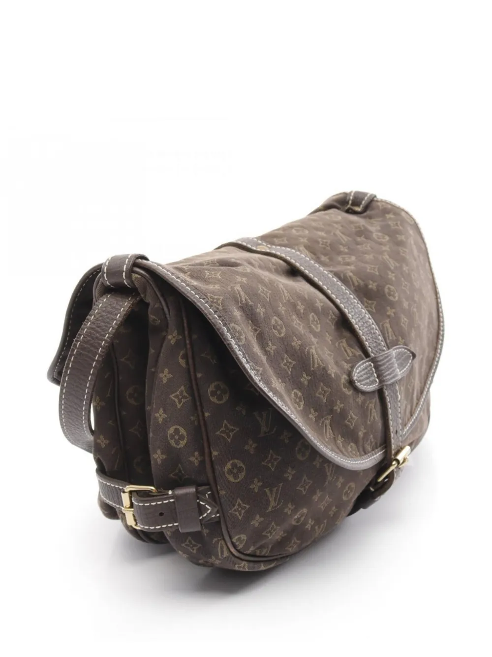 Louis Vuitton Pre-Owned 2008 Saumur cross body bag - Bruin